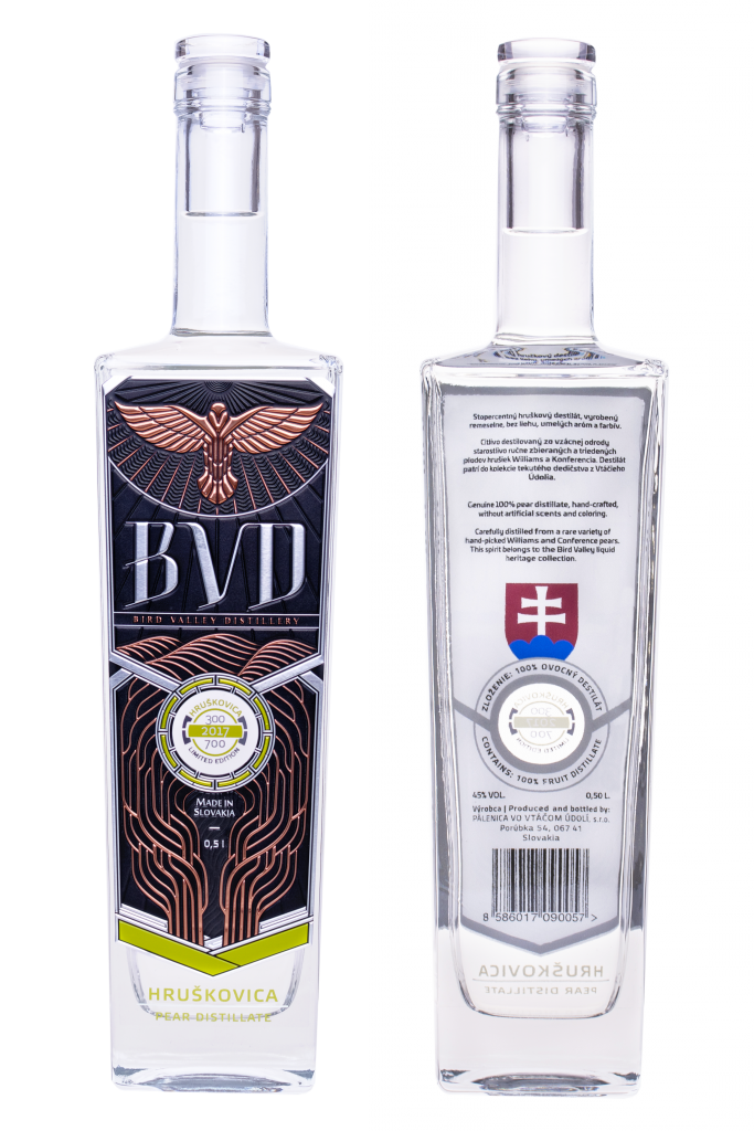 BVD Hruskovica destilat 0,5l